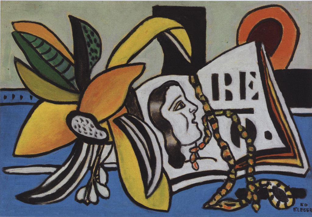 Fernand Léger Une fleur et une figure. Источник: Tajan
