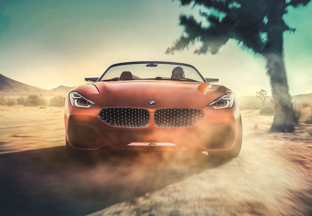 Кузовные выштамповки BMW Z4 Roadster напоминают складки оболочки дирижабля. Фото: BMW AG