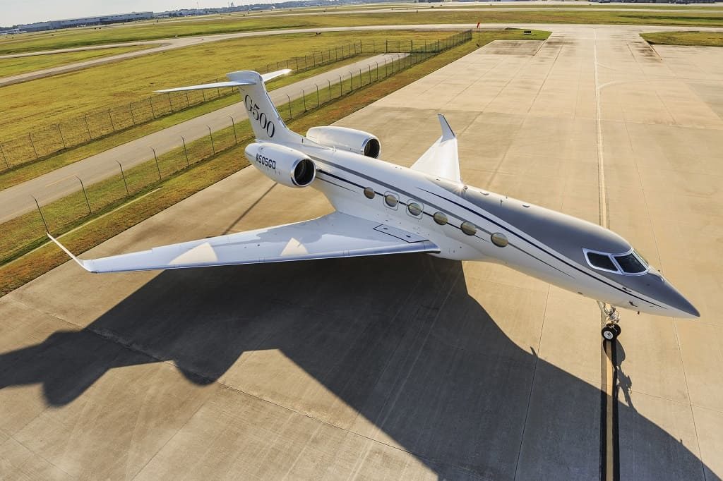 Gulfstream Aerospace покажут G500 в серийном варианте. Фото: Gulfstream Aerospace Corporation