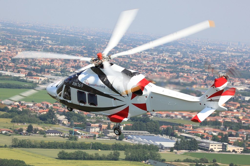 Производитель Leonardo Helicopters получил более 150 заказов на вертолет AW169. Фото: Leonardo S.P.A.