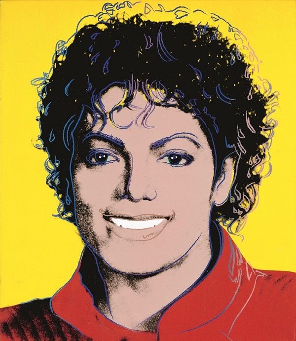 Энди Уорхолл. Портрет Майкла Джексона. Фото: National Portrait Gallery