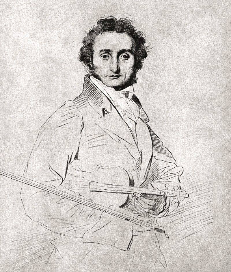 Жан Огюст Доминик Энгр. Портрет Паганини. 1819 г. Фото: Depositphotos