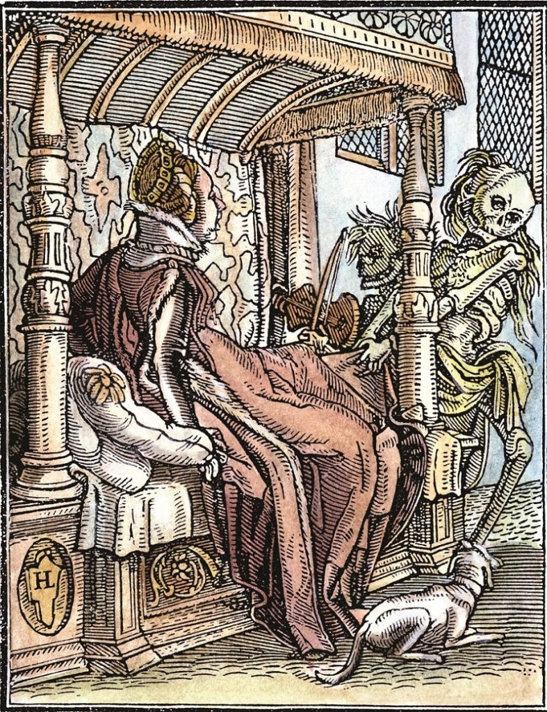 Ганс Гольбейн младший. Гравюра из цикла «Пляска смерти». 1538. Фото: The Granger Collection, New York/ТАСС