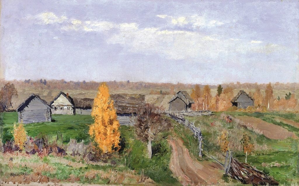И. Левитан. «Золотая осень. Слободка». 1889 г. Фото: Painting/Alamy/ТАСС