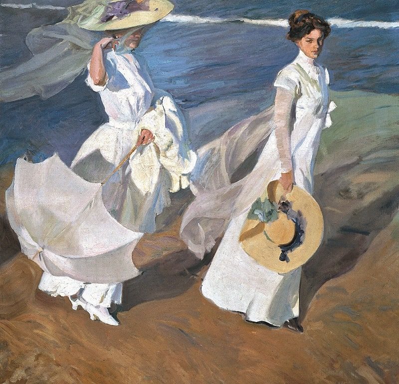 Хоакин Соролья. «Прогулка по берегу моря». 1909 г. ФОТО: HOAF.ART