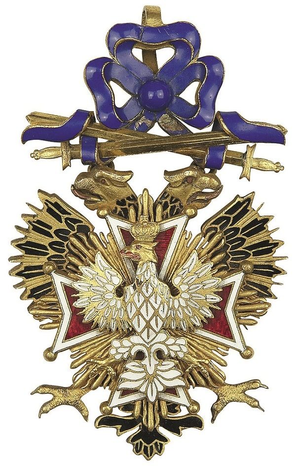 Знак ордена Белого орла. ФОТО: ПРЕДОСТАВЛЕНО ИЛЬЕЙ ГОРЯНОВЫМ