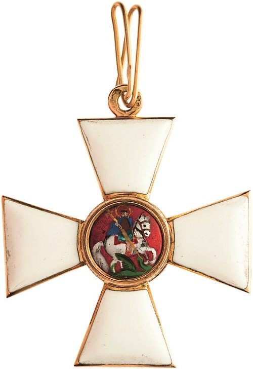 Знак ордена Святого Георгия IV степени.ФОТО: ПРЕДОСТАВЛЕНО ИЛЬЕЙ ГОРЯНОВЫМ