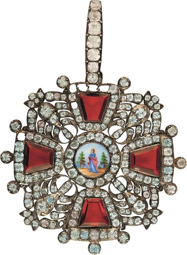 Знак ордена Святой Анны I–II степени «с бриллиантами». ФОТО: ПРЕДОСТАВЛЕНО ИЛЬЕЙ ГОРЯНОВЫМ