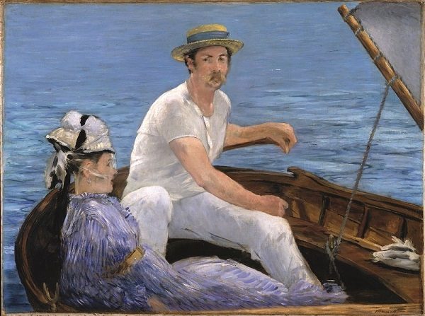 На картине Эдуарда Мане «В лодке» (1874) изображен Ги де Мопассан. ФОТО: METMUSEUM.ORG