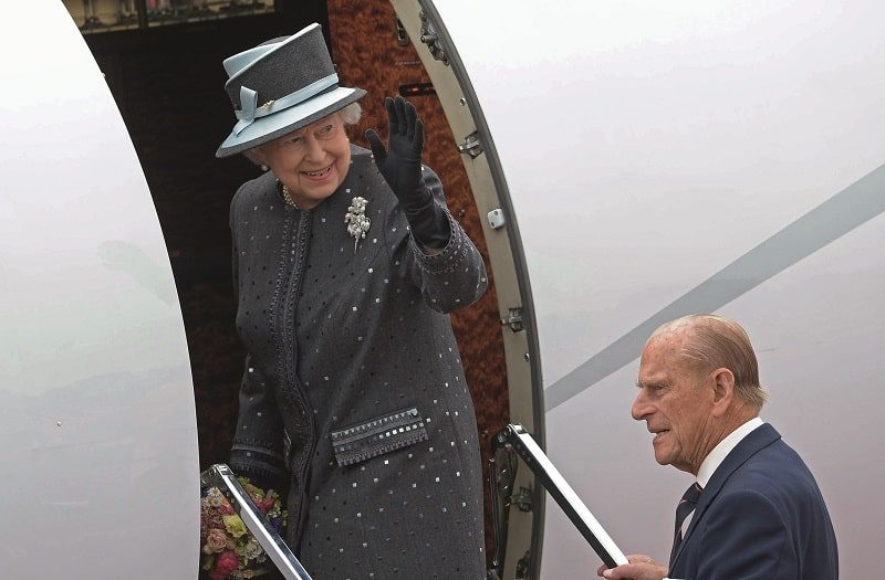 Борт номер один, Елизавета II отправляется в путешествие. ФОТО: LEGION-MEDIA