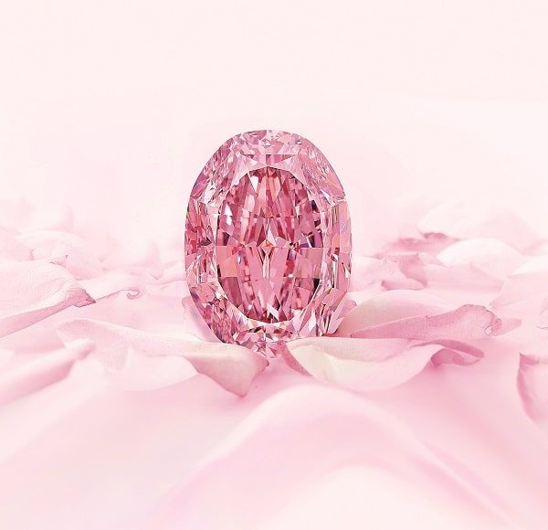Пурпурно-розовый бриллиант «Видение розы»