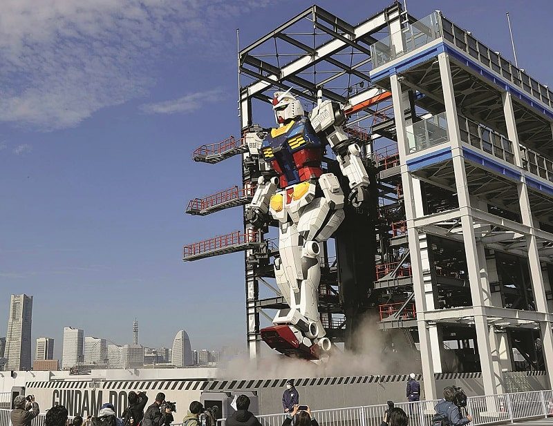 Robotto, Робот-гигант Gundam. ФОТО: JAPAN-FORWARD.COM