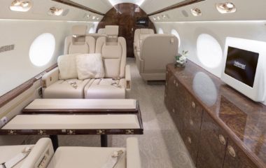 Интерьер Gulfstream G450. ФОТО: EMPEROR AVIATION LTD