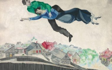 Марк Шагал. Надо городом. 1914–1918. Фото: ADAGP