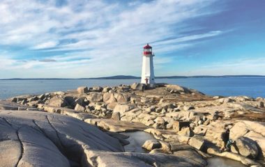 Маяк Пеггиз-Ков – самое фотографируемое место Новой Шотландии. ФОТО: SHUTTERSTOCK.COM