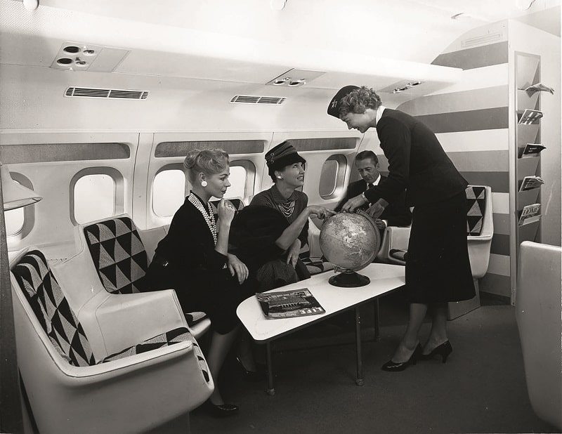 На борту Convair 880. Начало 1960-х гг. ФОТО: LEGION-MEDIA
