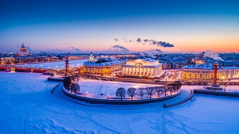 Стрелка Васильевского острова. ФОТО: DEPOSITPHOTOS.COM