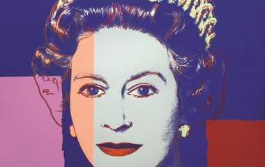 Энди Уорхол. Портрет королевы Елизаветы II. 1985 г.