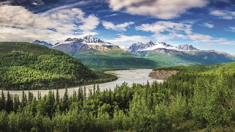 Аляска, Река Матануска. ФОТО: SHUTTERSTOCK.COM