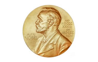 Золотая медаль с профилем Альфреда Нобеля. ФОТО: LEGION-MEDIA